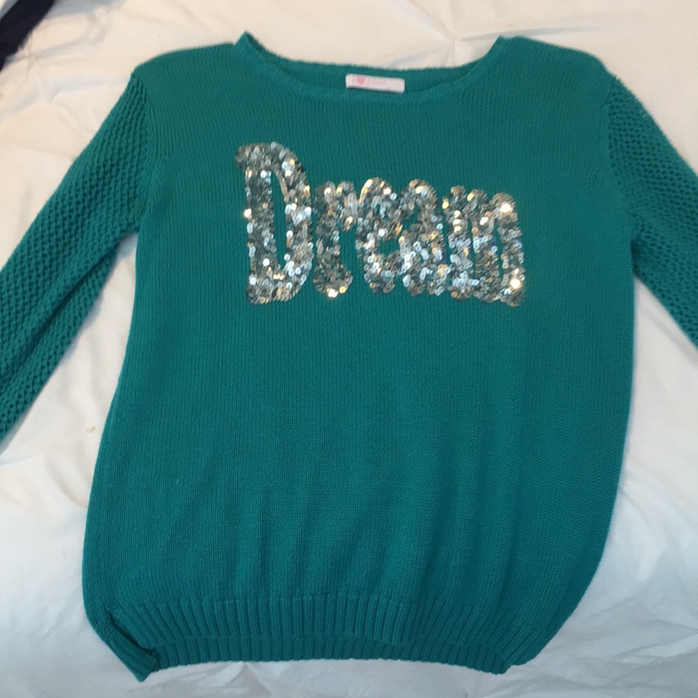 Mint green blouse